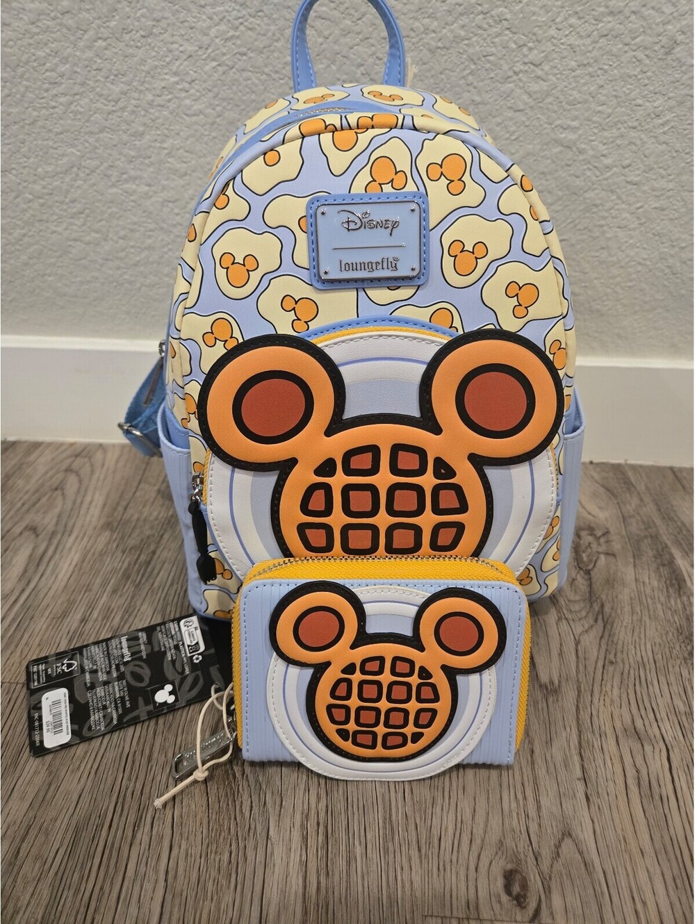 Loungefly Disney Eats Backpack and Wallet Set